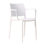 Silla Dabi De Exterior Color Blanco 8339a